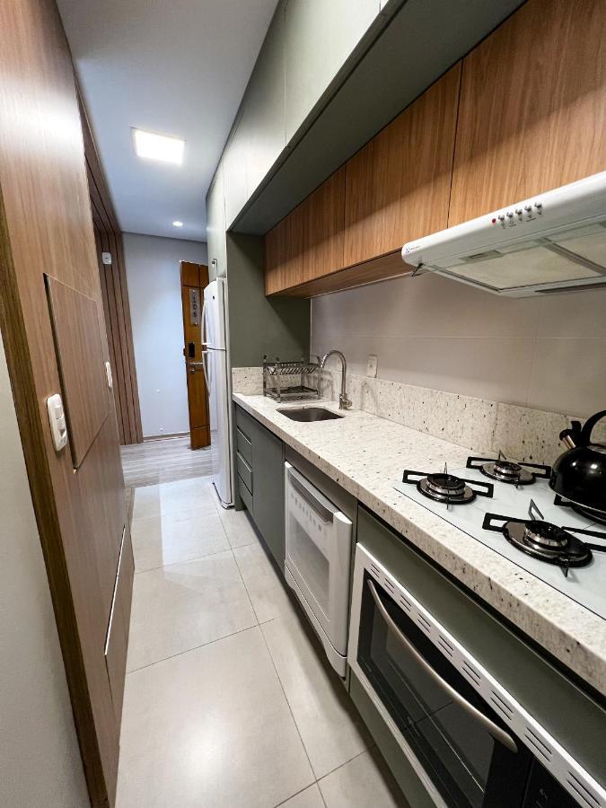 Apto Moderno Com Lareira, Piscina Aquecida E Infra Completo Em Gramado Eksteriør bilde